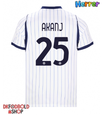 Inter Milan Manuel Akanji #25 Udebanetrøje 2026-27 Kort ærmer Inter Milan Manuel Akanji #25 Udebanetrøje 2026-27 Kort ærmer